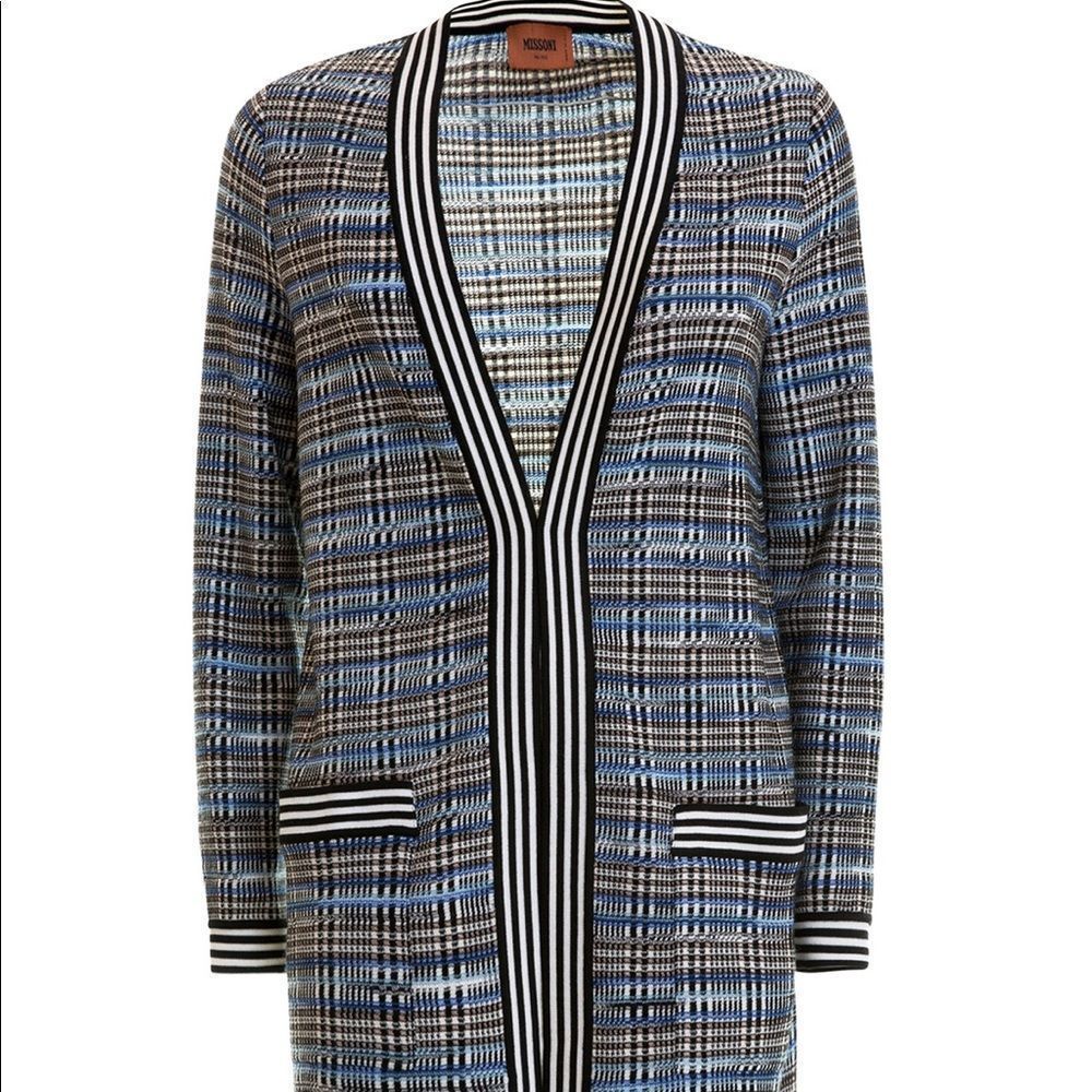 Missoni Long Line Open front Cardigan